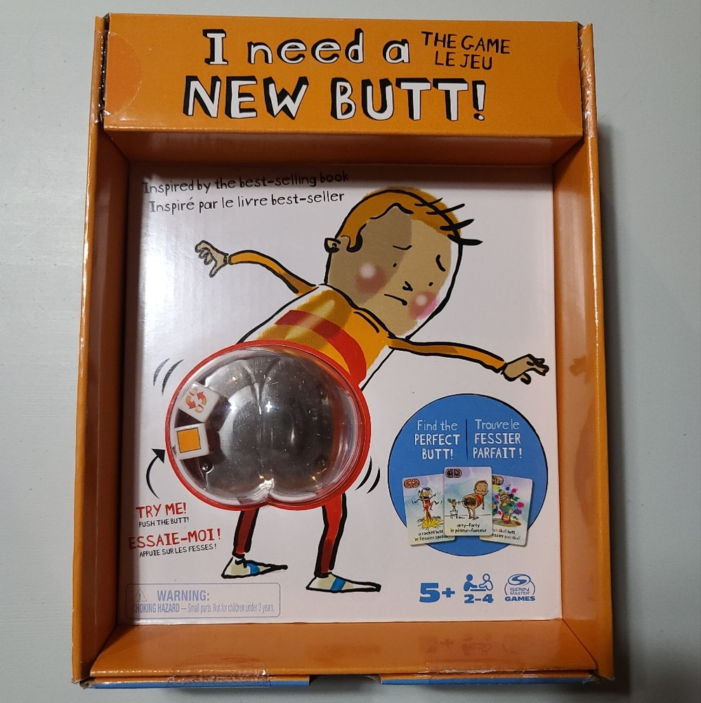 Spin Master Games I Need a New Butt The Game